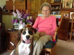 Mindy the Rescue with Genevieve 